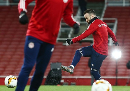 Εικόνες από την προπόνηση στο Λονδίνο
