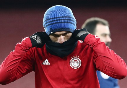 Εικόνες από την προπόνηση στο Λονδίνο