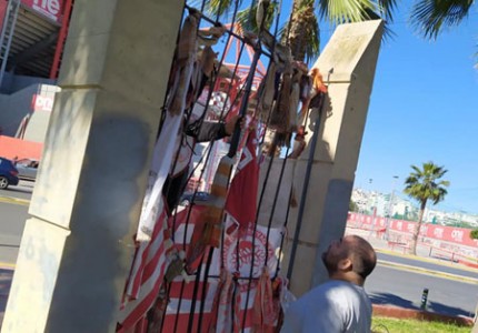 Αποκαταστάθηκε η ζημιά στο μνημείο των θυμάτων της Θύρας 7