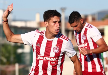 Εικόνες από το Ολυμπιακός-Ομόνοια