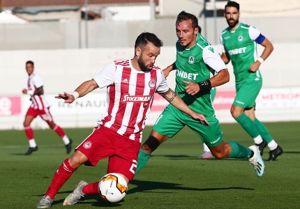 Εικόνες από το Ολυμπιακός-Ομόνοια