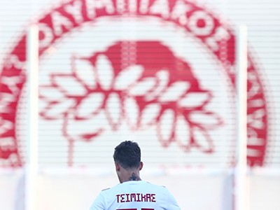 Εικόνες από το Ολυμπιακός-Ομόνοια