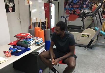 Στο ΣΕΦ ο Ζαν-Σαρλ, τα είπε με Μπαρτζώκα, Σπανούλη (photos)