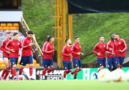 Η προπόνηση του Ολυμπιακού σε «κλικ»