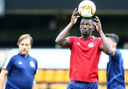 Η προπόνηση του Ολυμπιακού σε «κλικ»