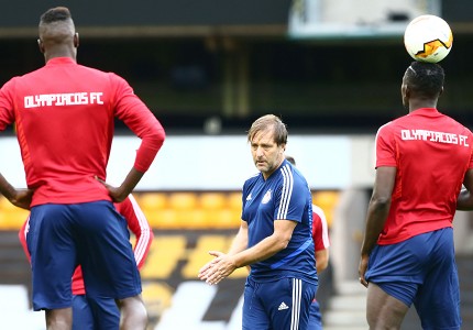 Η προπόνηση του Ολυμπιακού σε «κλικ»