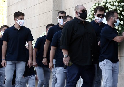 Με την ερυθρόλευκη σημαία το τελευταίο «αντίο» στον Σάββα Θεοδωρίδη