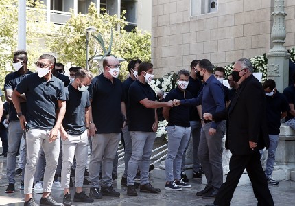 Με την ερυθρόλευκη σημαία το τελευταίο «αντίο» στον Σάββα Θεοδωρίδη