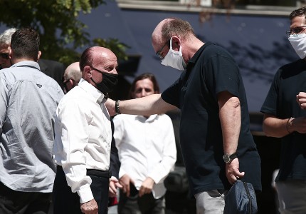 Με την ερυθρόλευκη σημαία το τελευταίο «αντίο» στον Σάββα Θεοδωρίδη