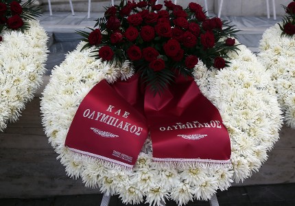 Με την ερυθρόλευκη σημαία το τελευταίο «αντίο» στον Σάββα Θεοδωρίδη