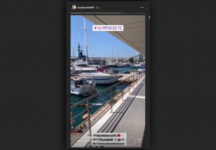 Στο Καραϊσκάκη και στα γραφεία της ομάδας ο Ραφίνια (photos)