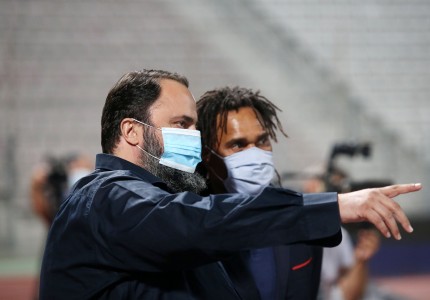 Στο γήπεδο ο Βαγέλης Μαρινάκης! Πάντα κοντά στην ομάδα…(photos)