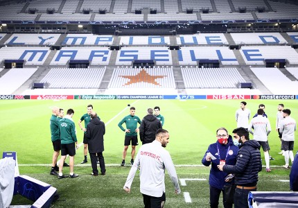 Η τελευταία προπόνηση του Ολυμπιακού