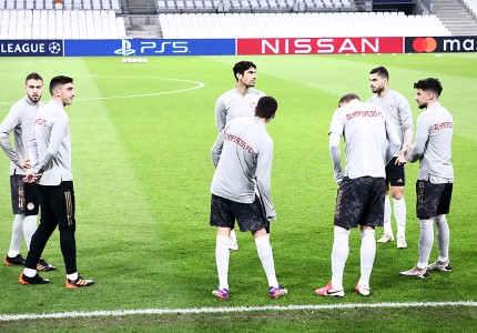 Η τελευταία προπόνηση του Ολυμπιακού