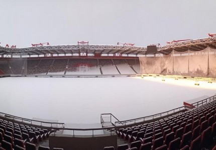 Το Καραϊσκάκη στα λευκά! (photos)