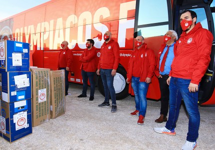 Στο Δαμάσι οι πρώτοι οικίσκοι της δωρεάς του Ολυμπιακού και του Βαγγέλη Μαρινάκη! (photos, video)