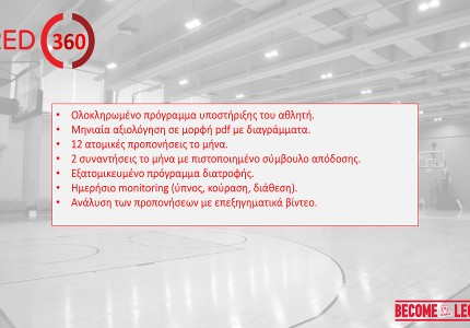 Το νέο πρόγραμμα RED 360 της Ακαδημίας
