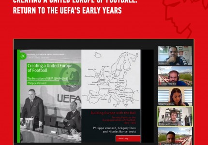 Η ιστορία του ευρωπαϊκού ποδοσφαίρου στη διάθεση των σχολών του Ολυμπιακού! (photos)