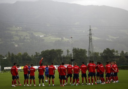 Ολυμπιακός: Αυστρία, μέρα πρώτη (photos)