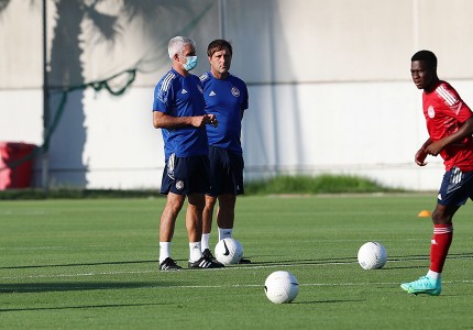 Η τελευταία προπόνηση πριν τη Νέφτσι (photos)