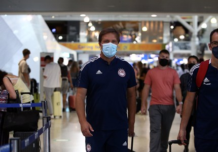 Αναχώρησε για Βουλγαρία ο Ολυμπιακός (photos)