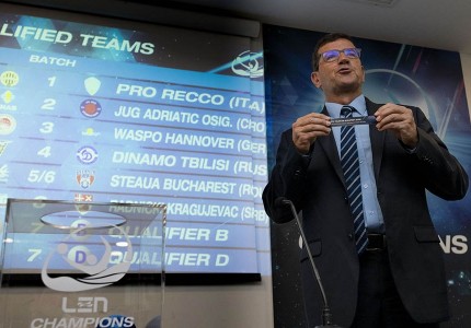 Αυτός είναι ο όμιλος του Θρύλου στο LEN Champions League! (photos)