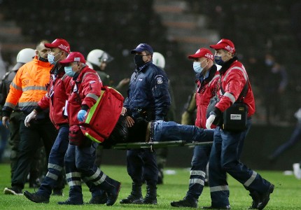 Εικόνες ντροπής στην Τούμπα! 