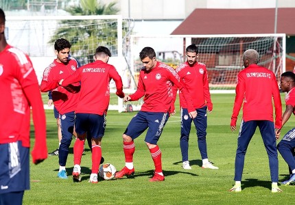 Πάρτε εικόνα από την προπόνηση του Θρύλου! (photos)
