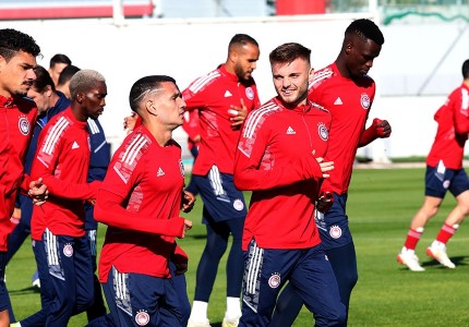 Πάρτε εικόνα από την προπόνηση του Θρύλου! (photos)