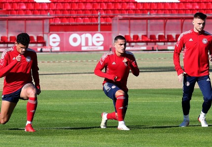 Πάρτε εικόνα από την προπόνηση του Θρύλου! (photos)
