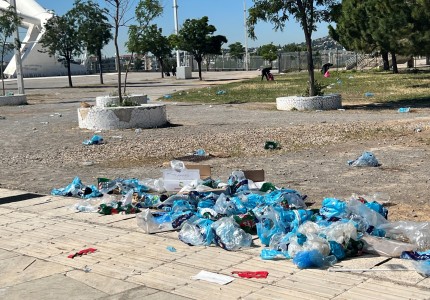 Ανακοίνωση του ΟΑΚΑ για τα έκτροπα του τελικού, με καταγραφή ζημιών (photos)