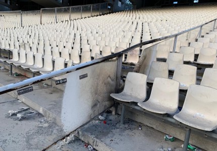 Ανακοίνωση του ΟΑΚΑ για τα έκτροπα του τελικού, με καταγραφή ζημιών (photos)