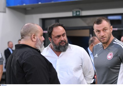 Στον αγωνιστικό χώρο της «Tehelne Pole» ο Βαγγέλης Μαρινάκης! (photos)