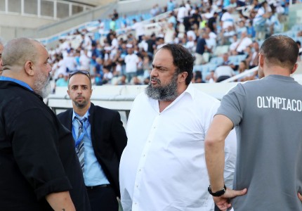 Στον αγωνιστικό χώρο του ΓΣΠ ο Βαγγέλης Μαρινάκης! (photo)