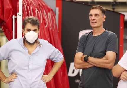 Είδε το φιλικό της Κ22 ο Μπαρτζώκας