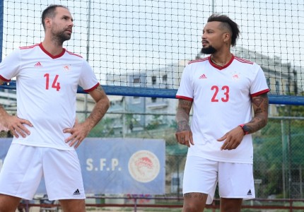 Η πρώτη προπόνηση του Τράβιτσα με τον Θρύλο (photos)