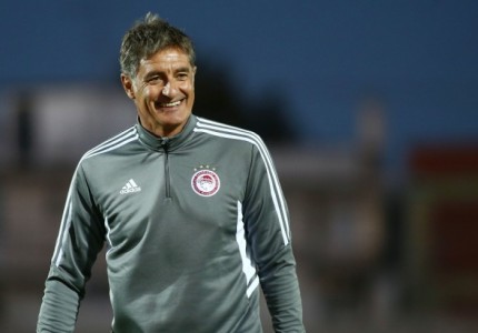 Εικόνες από την προπόνηση του Ολυμπιακού!