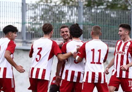 Εικόνες από τον θρίαμβο των Νέων του Ολυμπιακού (photos)