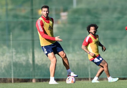 Διπλή προπόνηση με διπλό και γυμναστήριο (photos)