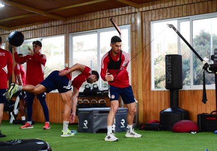 Διπλή προπόνηση με διπλό και γυμναστήριο (photos)