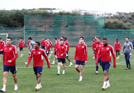 Έμφαση στο πρέσινγκ και στις στατικές φάσεις ενόψει Σταντάρ Λιέγης (photos)