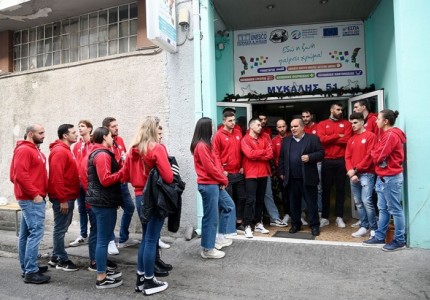 O  Ερασιτέχνης Ολυμπιακός στο πλευρό της UNESCO Πειραιά! (photos, video)