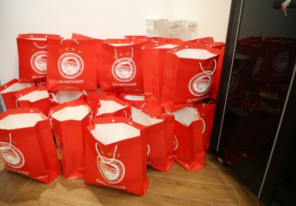 Ολυμπιακός και Stoiximan στηρίζουν και φέτος τα παιδιά της Φλόγας! (photos)