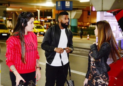 «Κλικ» από την άφιξη του Ροντινέι! (photos)