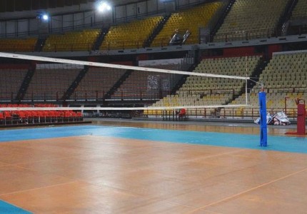 Έτοιμο το ΣΕΦ για τον ευρωπαϊκό τελικό και τη στέψη του Ολυμπιακού! (video, photos)