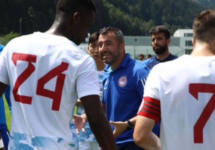 Μαρτίνεθ: «Πάνω απ’ όλα ο Ολυμπιακός, θέλω παίκτες με νοοτροπία νικητή»