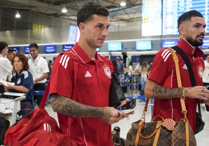 Η αναχώρηση του Θρύλου για Ιταλία! (photos)