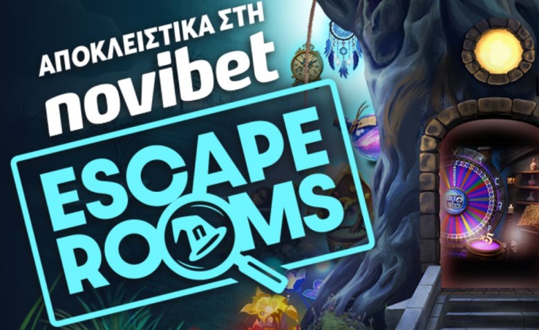 Δεν ξεφεύγεις από τη διασκέδαση με τα Escape Rooms της Novibet!