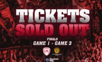 Sold-out ο πρώτος και ο τρίτος τελικός!