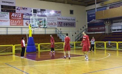 Προπόνηση στο Ηράκλειο